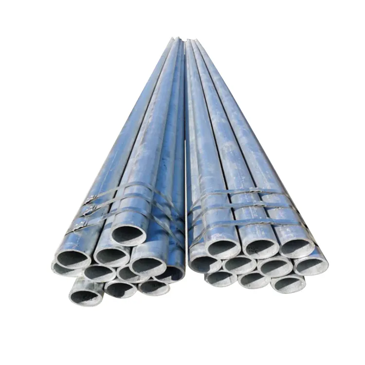 galvanized steel seamless pipe zinc coated A36 A53 